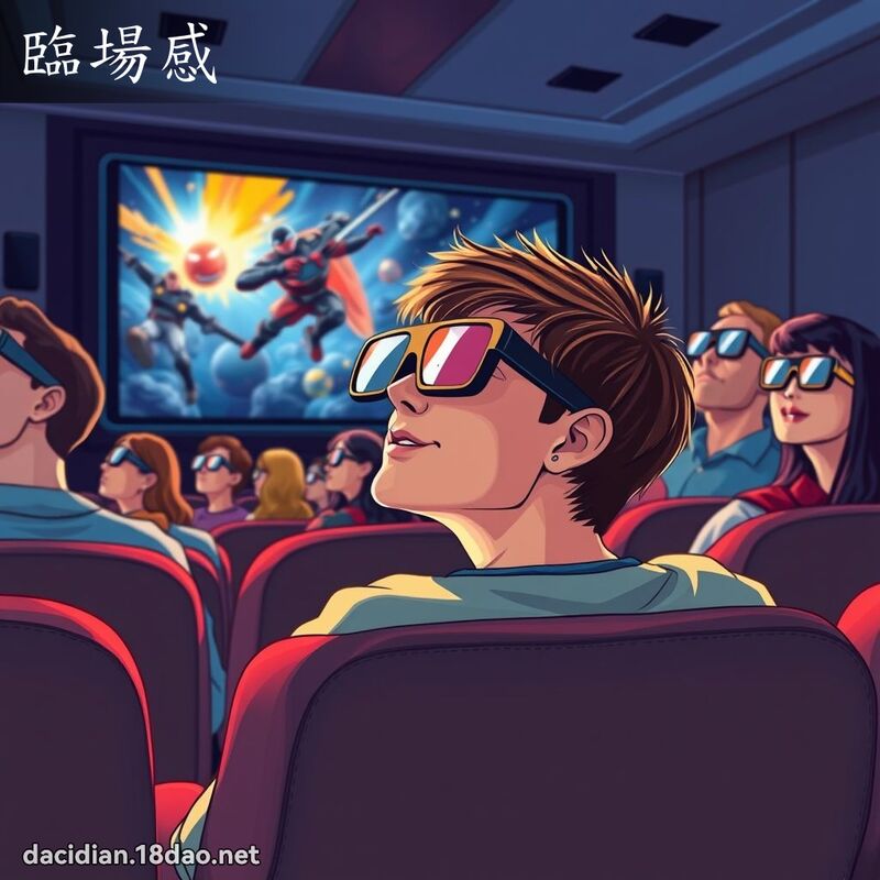 临场感 - 国语大辞典配图