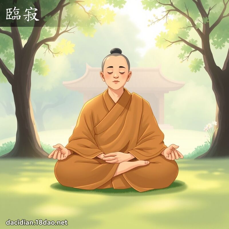 临寂 - 国语大辞典配图