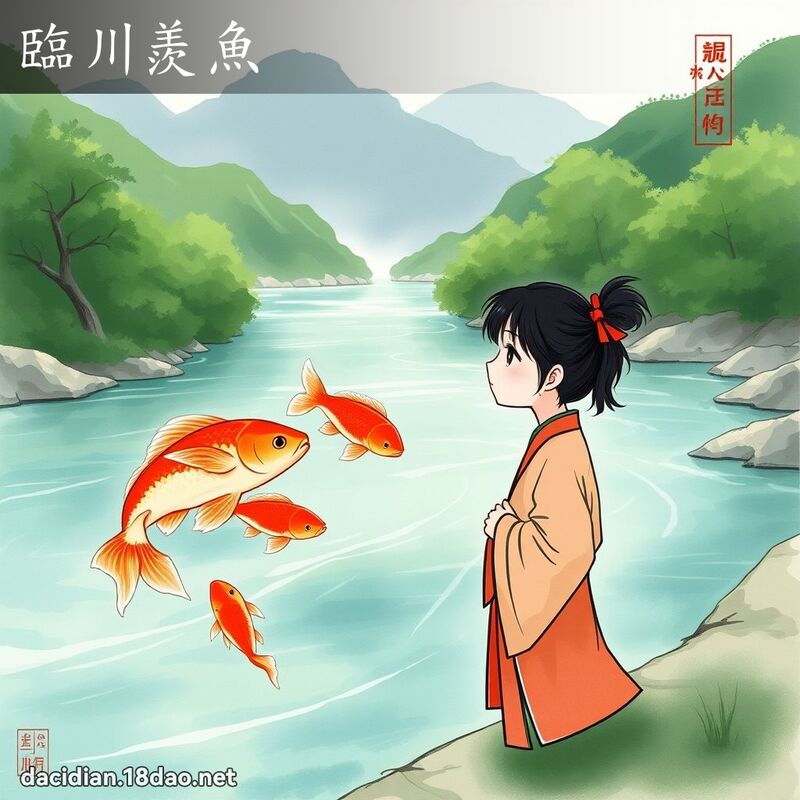 臨川羨魚 - 國語大辭典配圖
