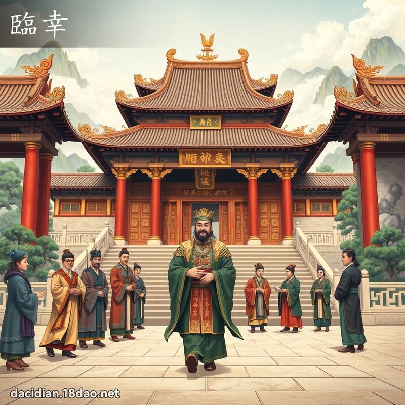 臨幸 - 國語大辭典配圖