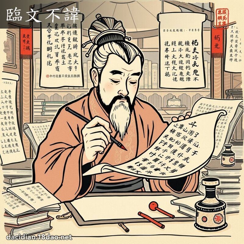 臨文不諱 - 國語大辭典配圖