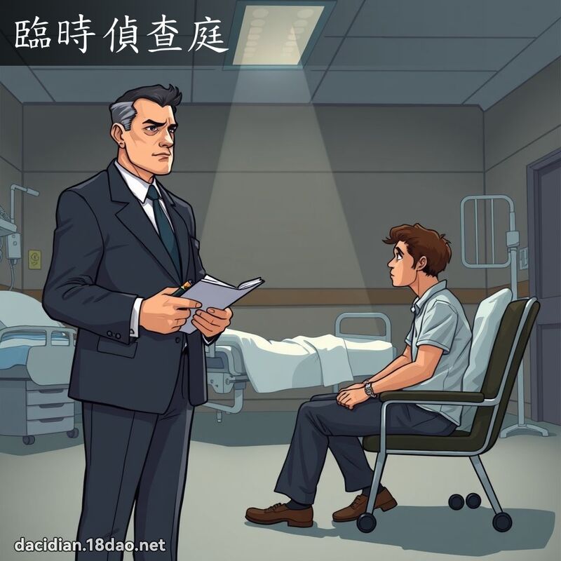 臨時偵查庭 - 國語大辭典配圖