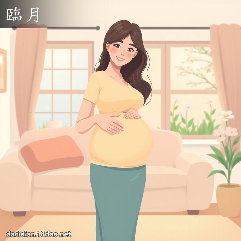 临月 - 国语大辞典配图