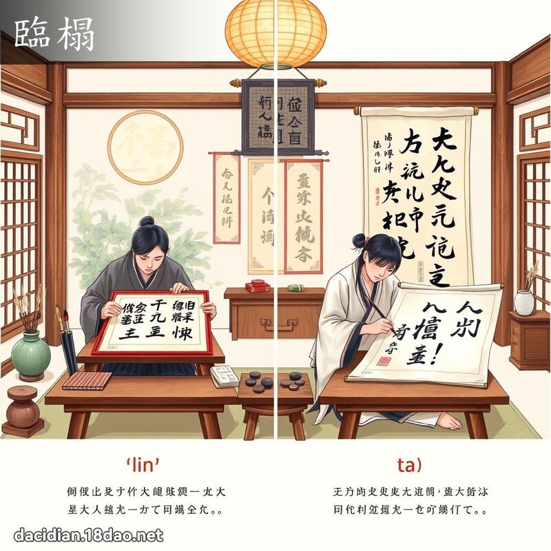 臨榻 - 國語大辭典配圖