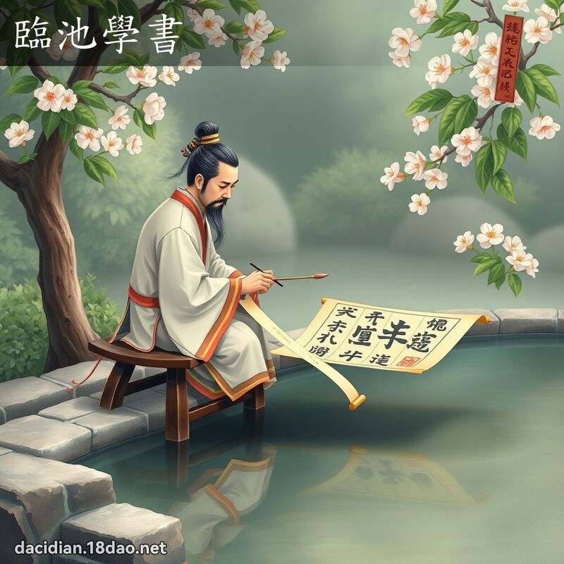 临池学书 - 国语大辞典配图