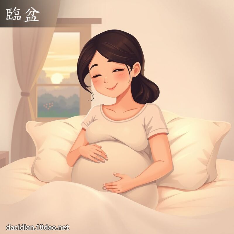 临盆 - 国语大辞典配图