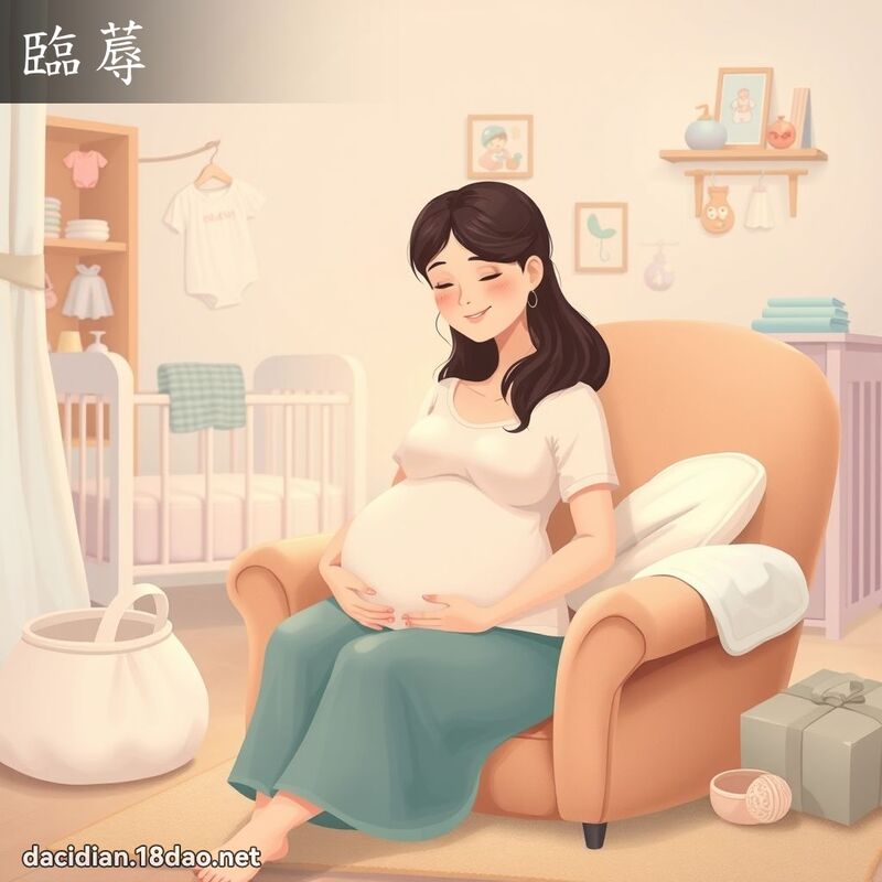 臨蓐 - 國語大辭典配圖