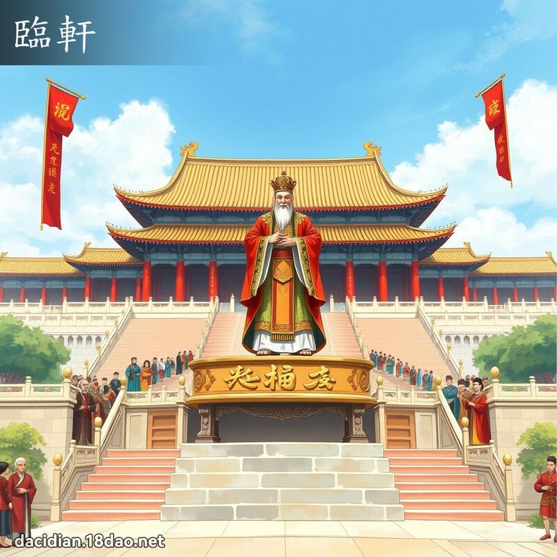 临轩 - 国语大辞典配图