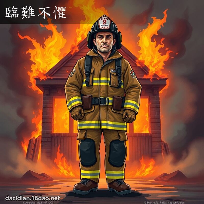 臨難不懼 - 國語大辭典配圖