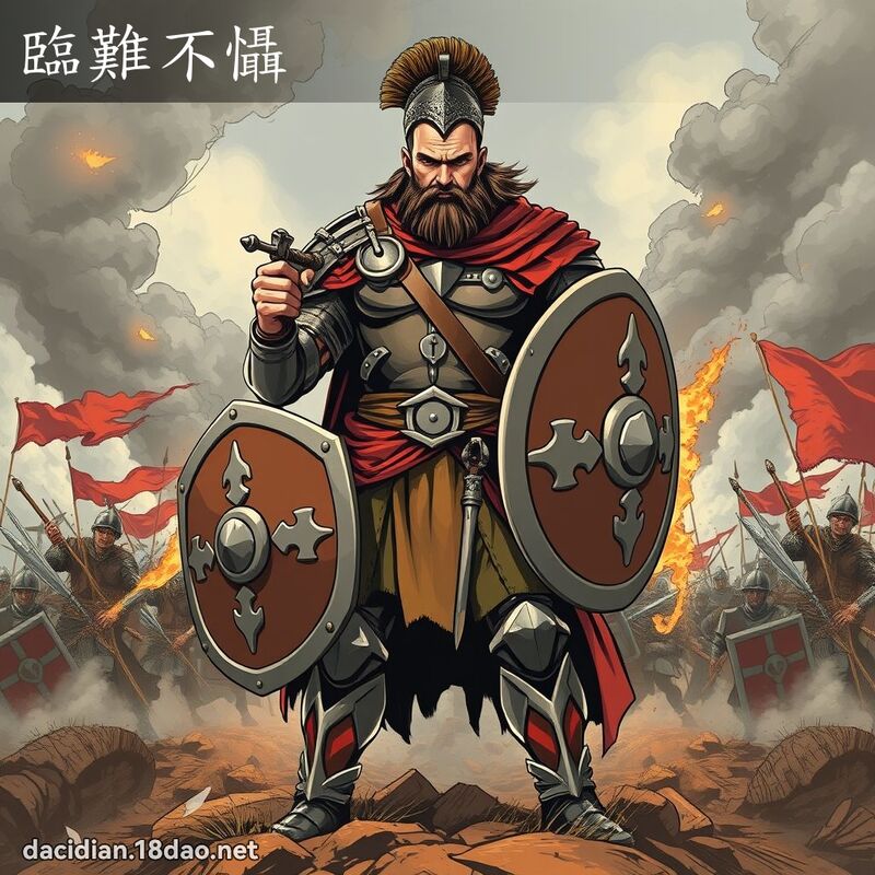 臨難不懾 - 國語大辭典配圖