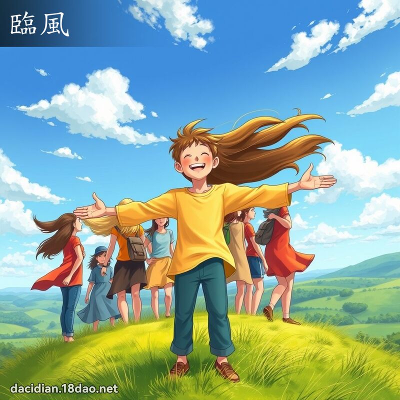 臨風 - 國語大辭典配圖