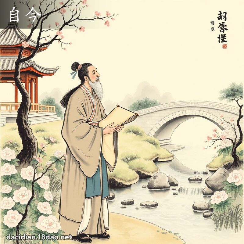 自今 - 國語大辭典配圖