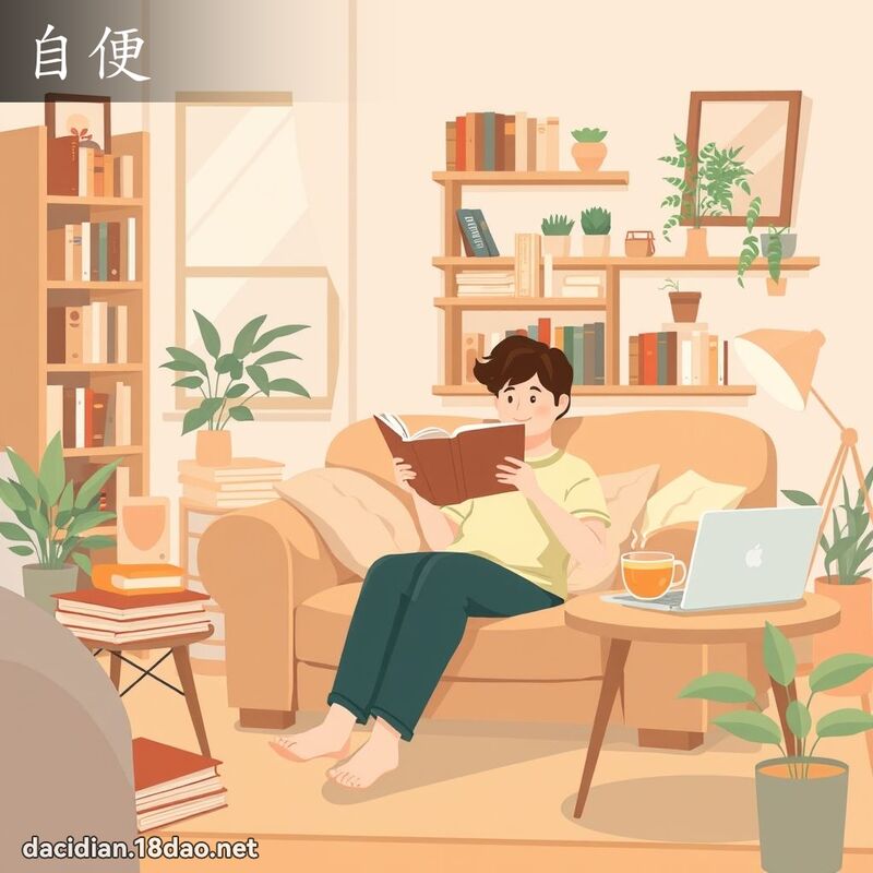 自便 - 國語大辭典配圖