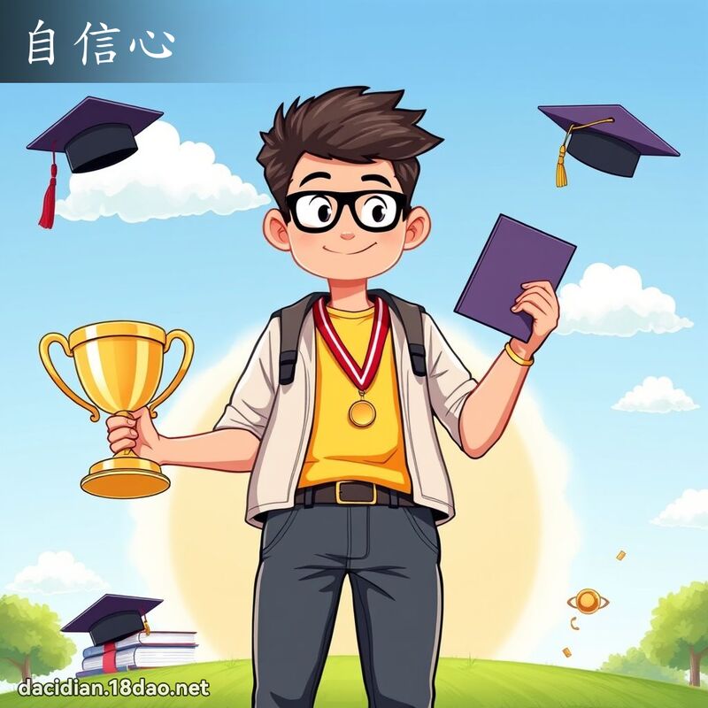 自信心 - 國語大辭典配圖