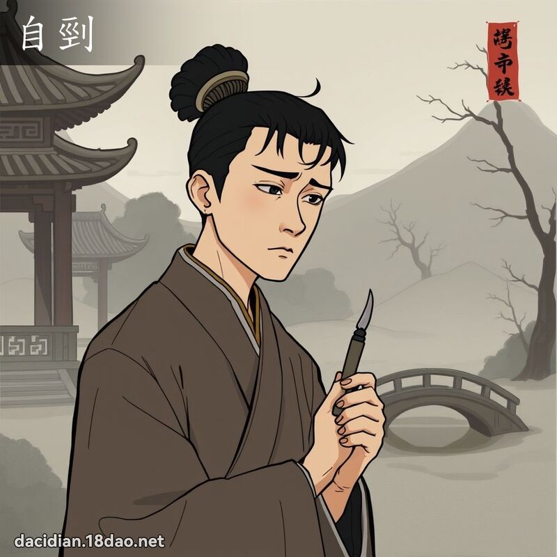 自剄 - 國語大辭典配圖