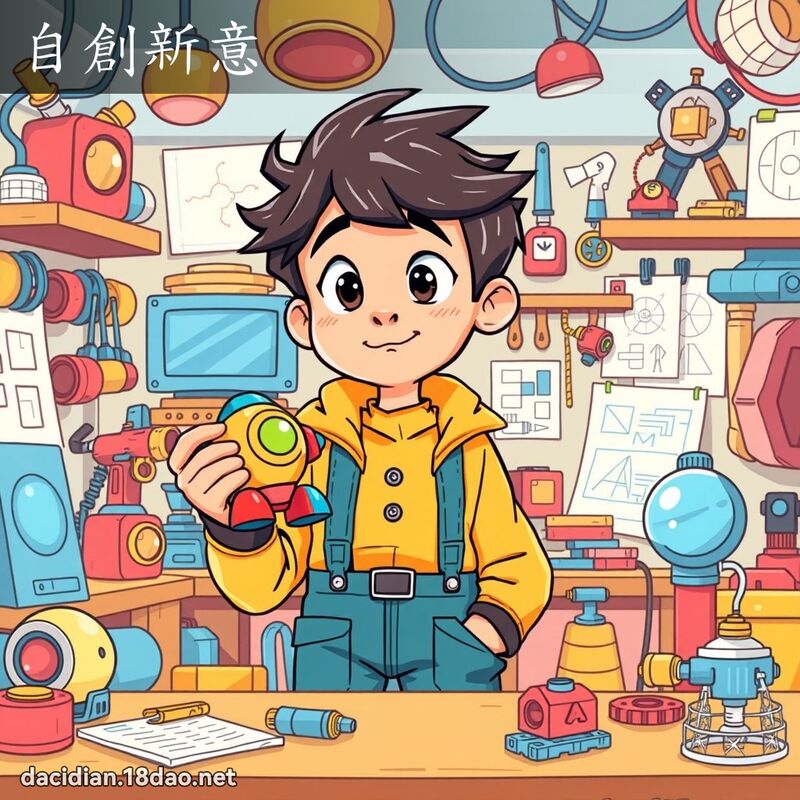 自创新意 - 国语大辞典配图