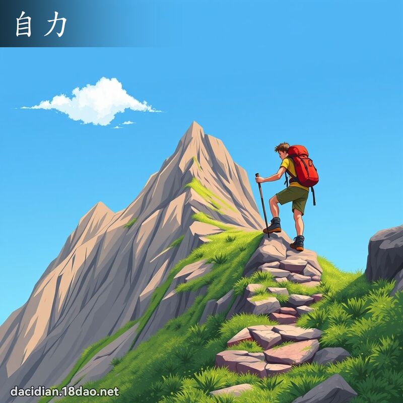 自力 - 國語大辭典配圖