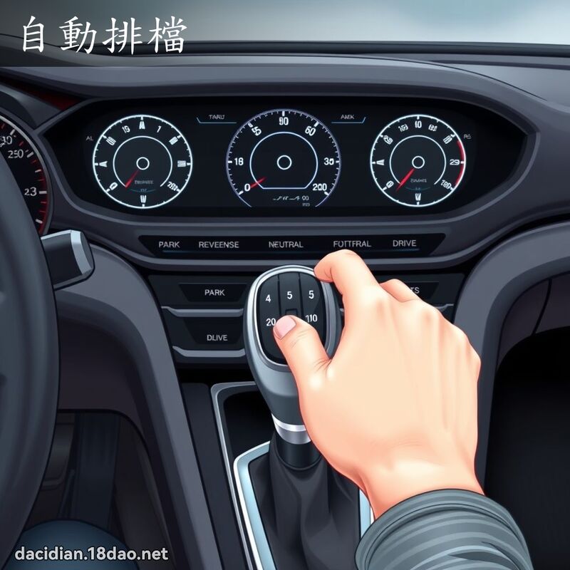 自動排檔 - 國語大辭典配圖