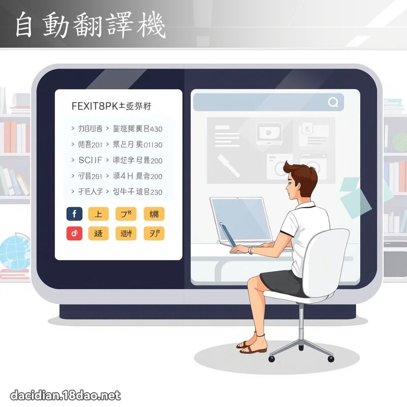 自動翻譯機 - 國語大辭典配圖
