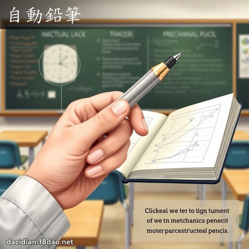 自動鉛筆 - 國語大辭典配圖