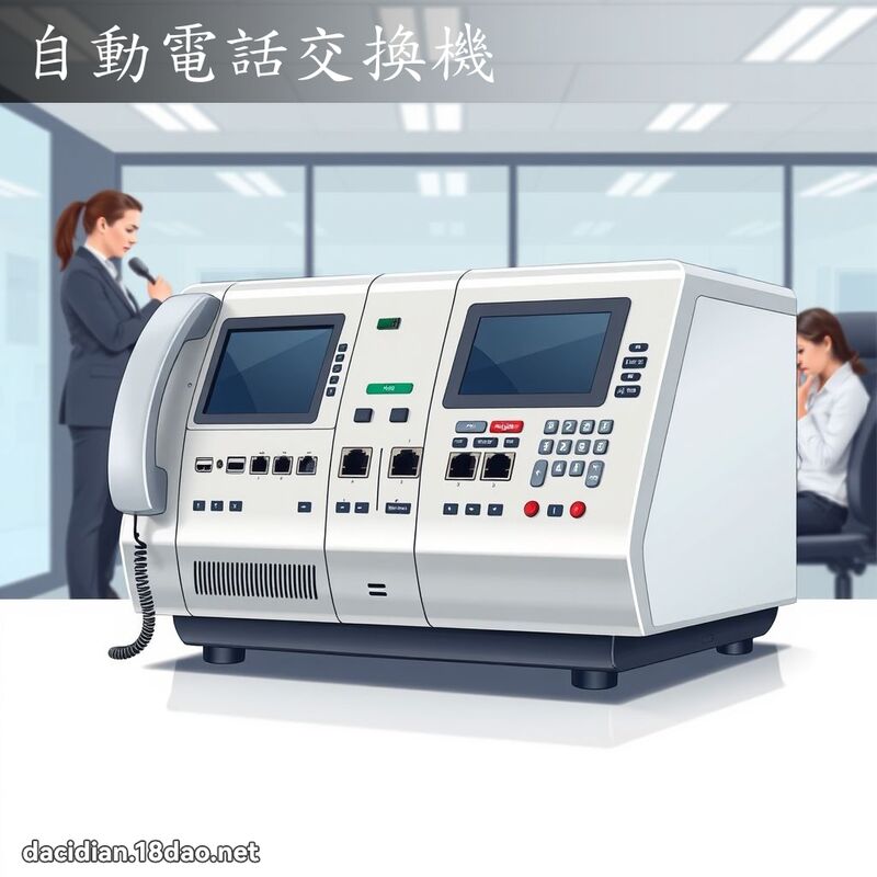 自動電話交換機 - 國語大辭典配圖