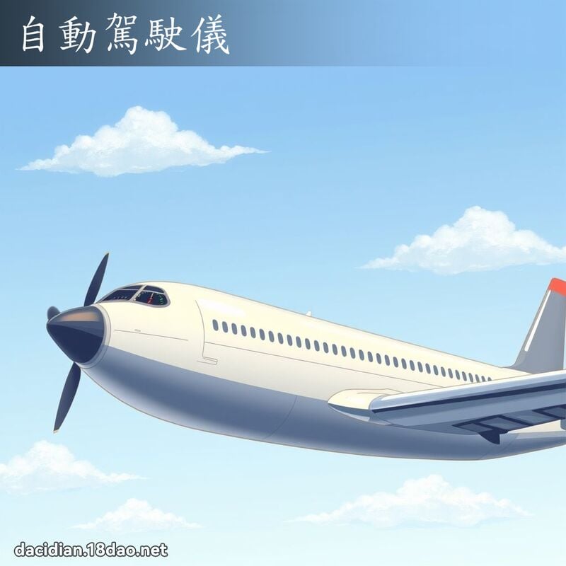 自動駕駛儀 - 國語大辭典配圖