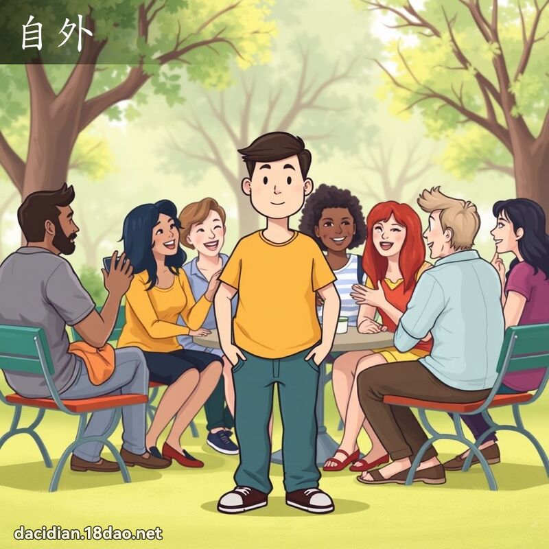 自外 - 國語大辭典配圖