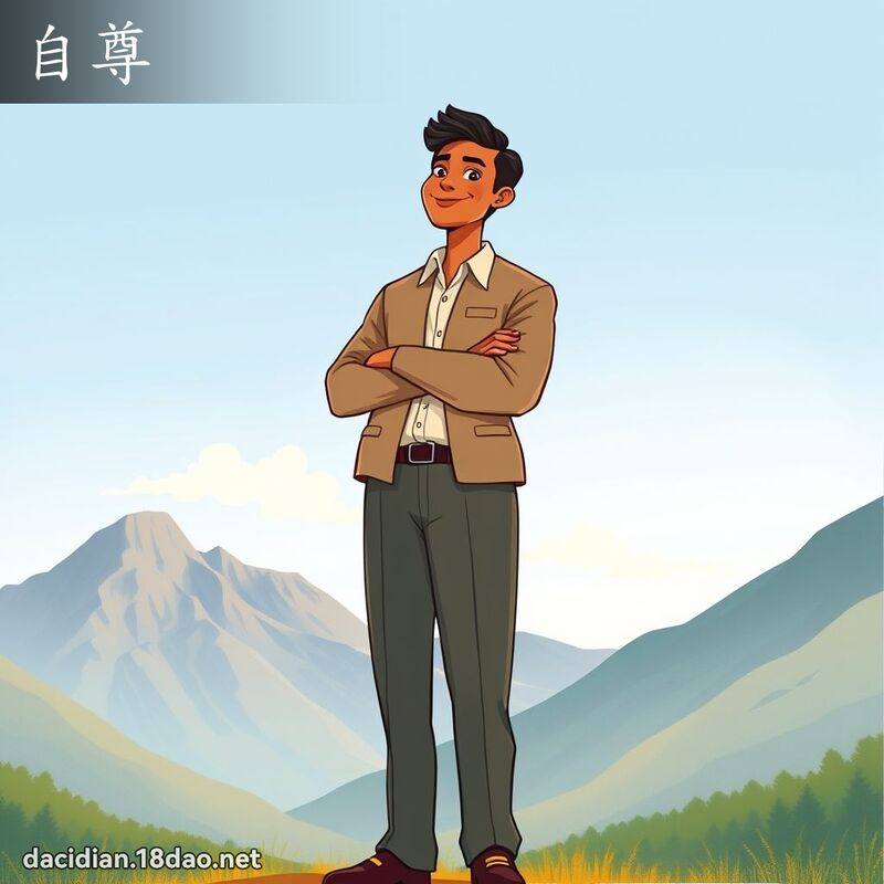 自尊 - 国语大辞典配图