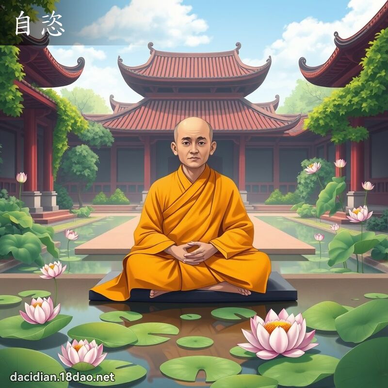自恣 - 國語大辭典配圖
