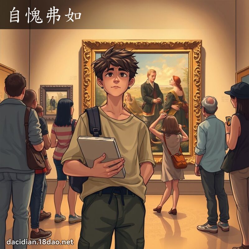 自愧弗如 - 國語大辭典配圖