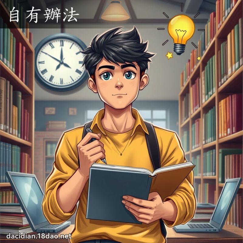 自有办法 - 国语大辞典配图