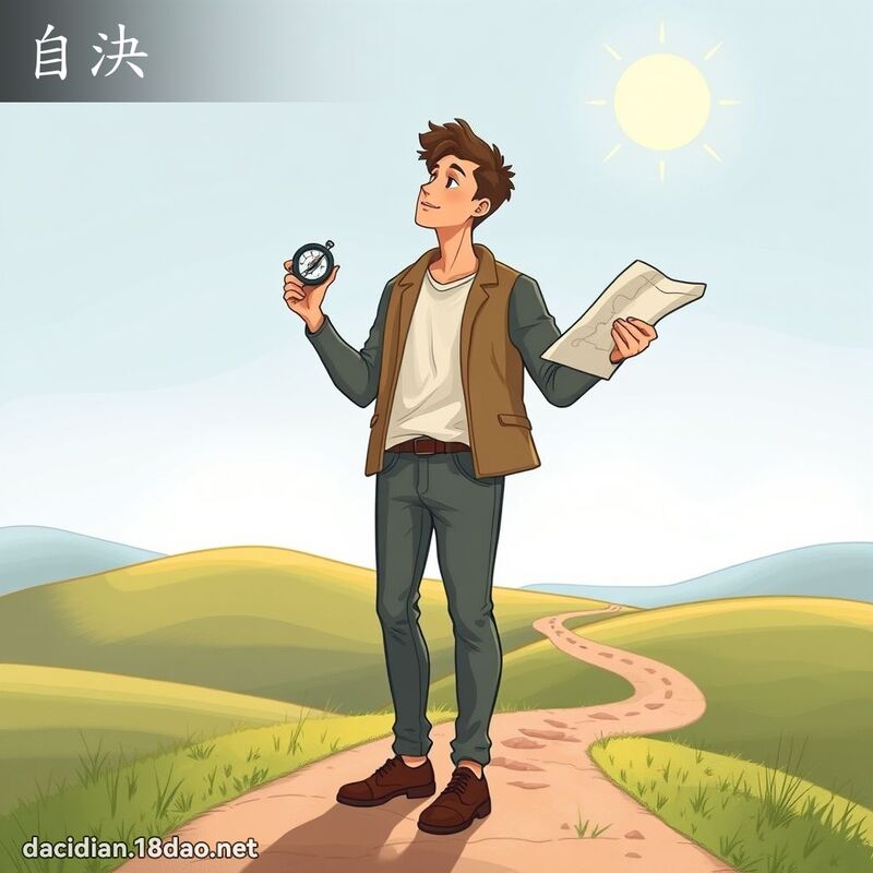 自決 - 國語大辭典配圖