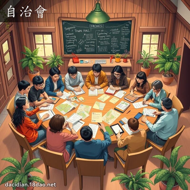 自治会 - 国语大辞典配图