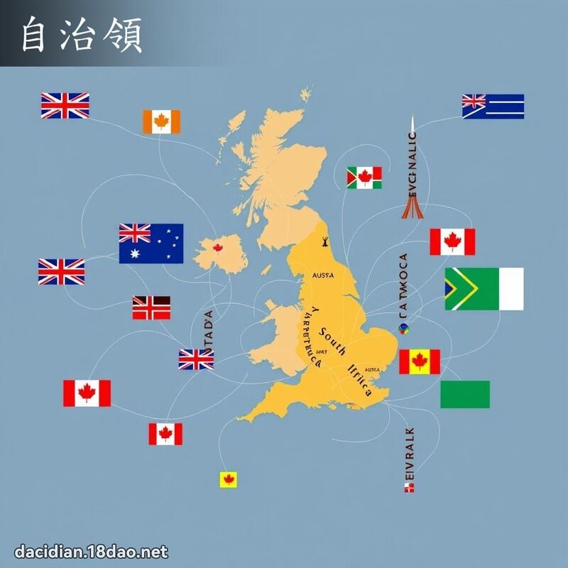自治领 - 国语大辞典配图