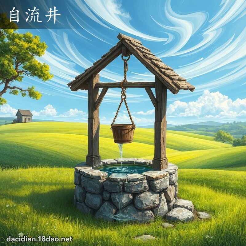 自流井 - 国语大辞典配图
