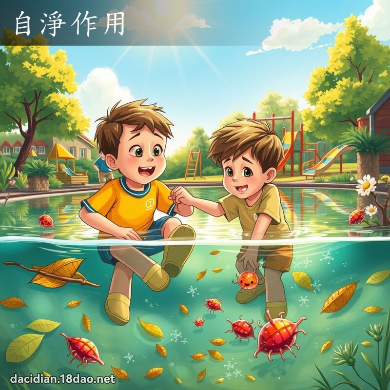 自净作用 - 国语大辞典配图