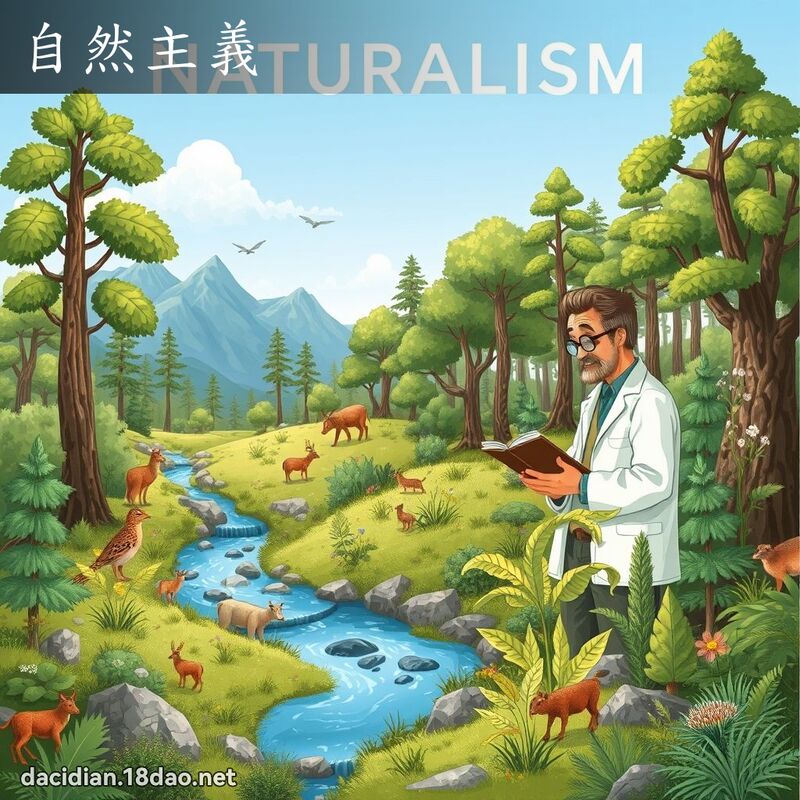 自然主义 - 国语大辞典配图