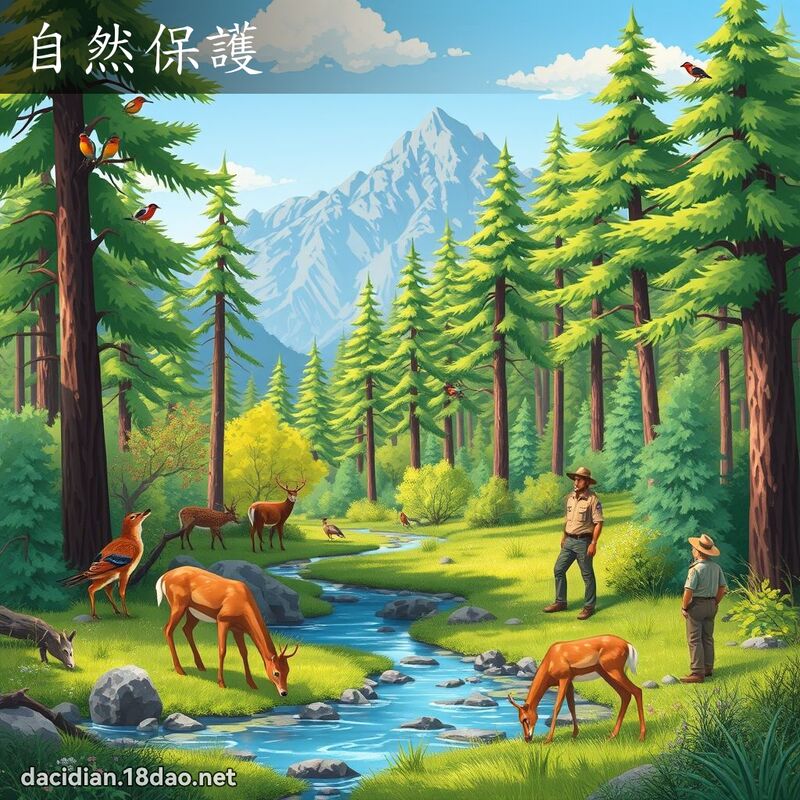 自然保護 - 國語大辭典配圖