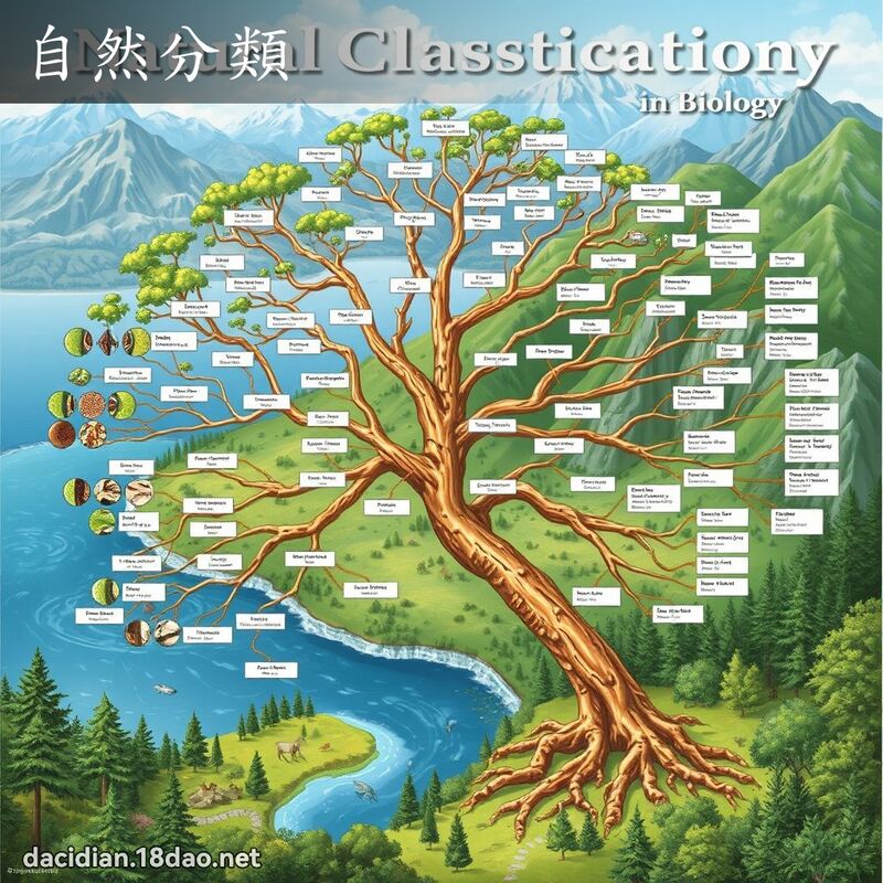 自然分類 - 國語大辭典配圖