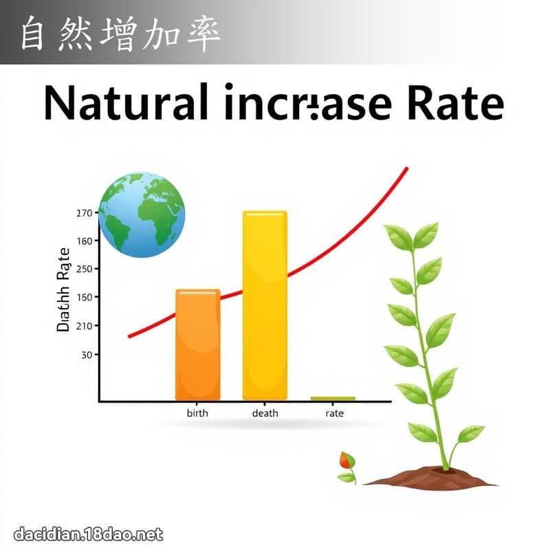 自然增加率 - 国语大辞典配图