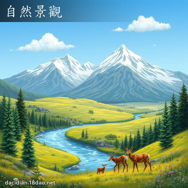 自然景观 - 国语大辞典配图