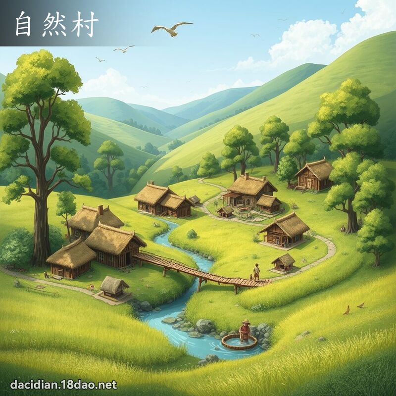 自然村 - 國語大辭典配圖