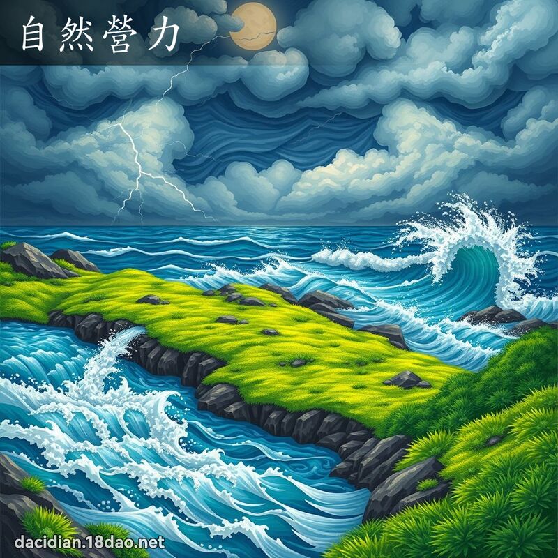自然营力 - 国语大辞典配图