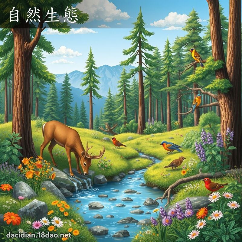 自然生態 - 國語大辭典配圖