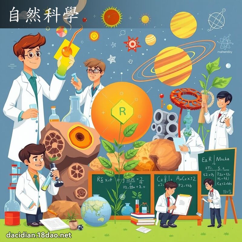 自然科学 - 国语大辞典配图