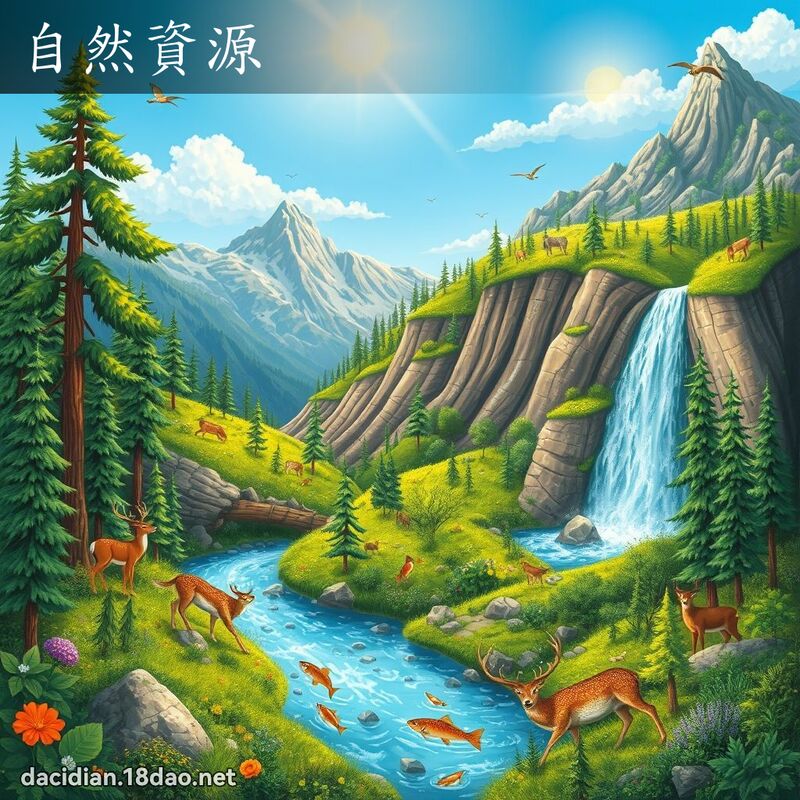 自然资源 - 国语大辞典配图
