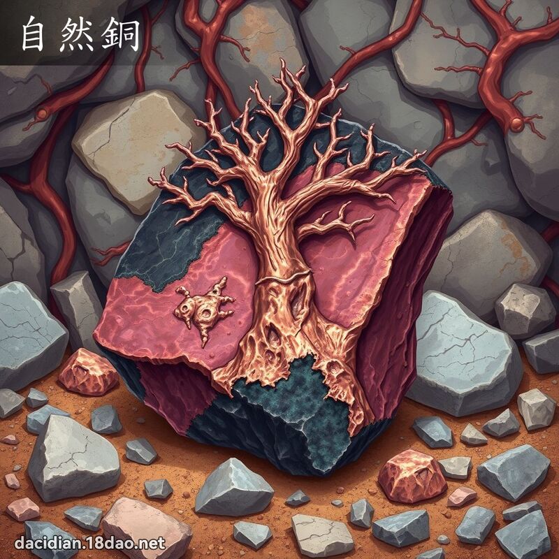 自然铜 - 国语大辞典配图