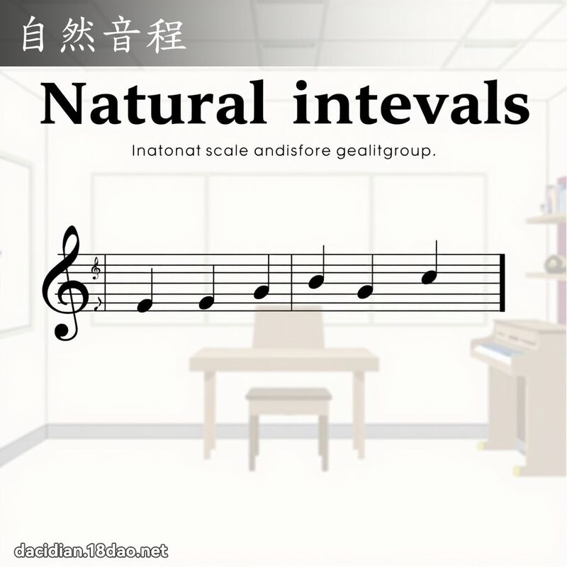 自然音程 - 国语大辞典配图
