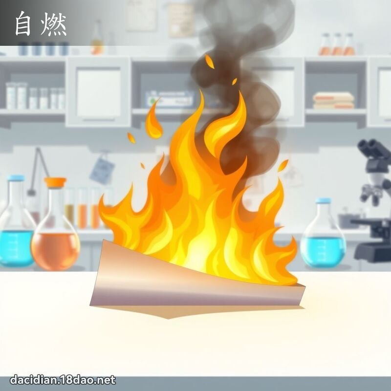 自燃 - 國語大辭典配圖