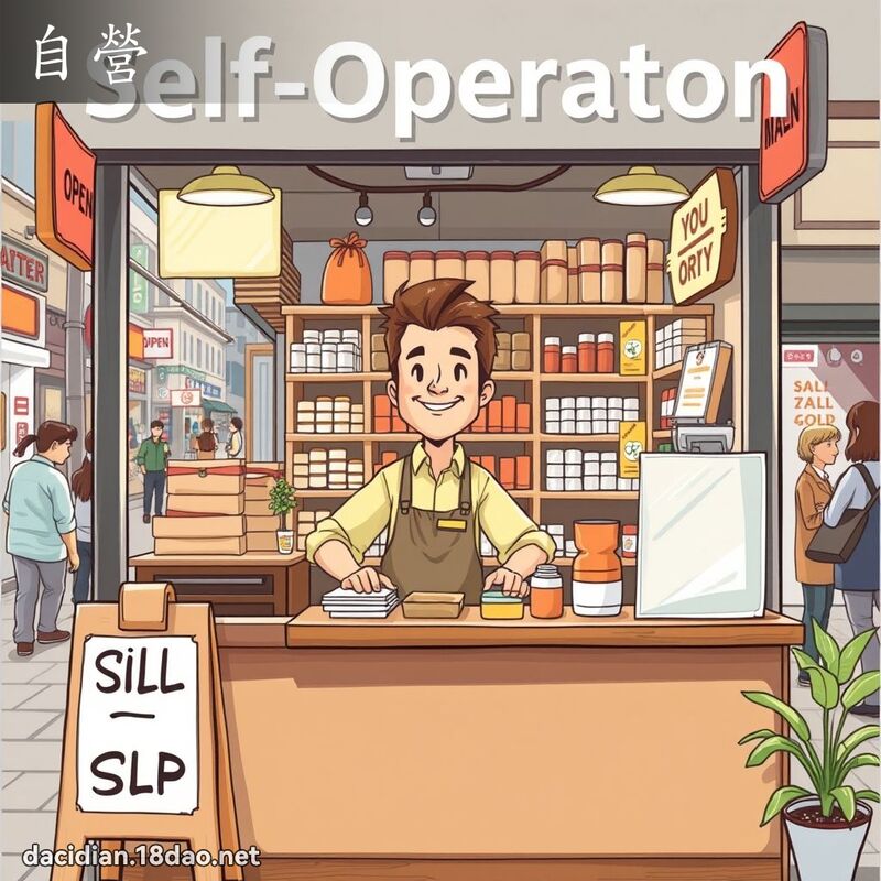 自營 - 國語大辭典配圖